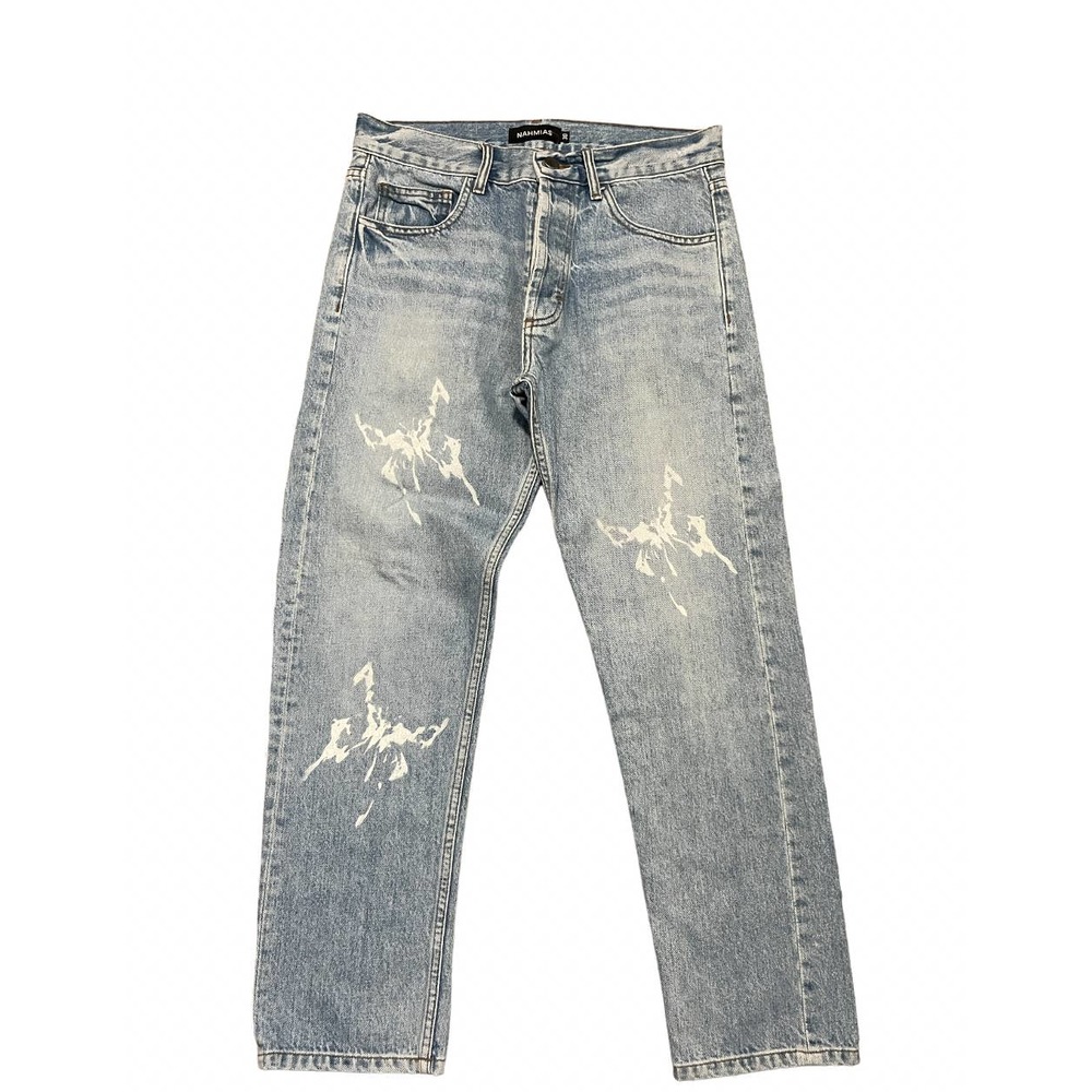 Nahmias Designer Butterfly Denim Jeans
